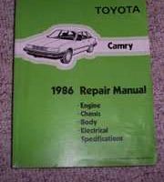1986 Toyota Camry Service Repair Manual