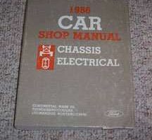 1986 Ford LTD Chassis & Electrical Service Manual