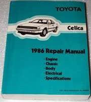 1986 Toyota Celica Service Repair Manual