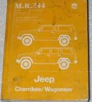1986 Jeep Cherokee & Wagoneer Service Manual