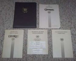 1986 Cadillac Cimarron Owner's Manual Set