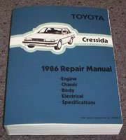 1986 Toyota Cressida Service Repair Manual