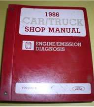 1986 Engine Emission Diagnosis