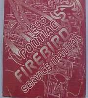 1986 Pontiac Firebird & Trans Am Service Manual