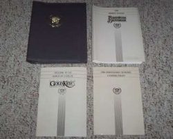 1986 Cadillac Fleetwood Brougham Owner's Manual Set