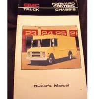1986 GMC Forward Control Chassis Owner's Manual