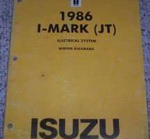 1986 Isuzu I-Mark Electrical Wiring Diagram Troubleshooting Manual