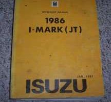 1986 Isuzu I-Mark Service Manual