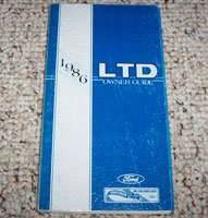 1986 Ford LTD Owner's Manual