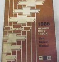 1986 Chevrolet Kodiak Medium Duty Truck Unit Repair Manual