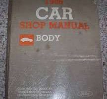 1986 Ford LTD Body Service Manual