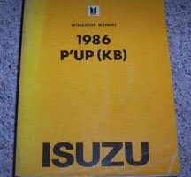 1986 Isuzu P'Up Service Manual