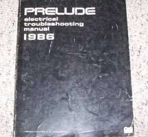1986 Honda Prelude Electrical Troubleshooting Manual