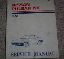 1986 Nissan Pulsar NX Service Manual