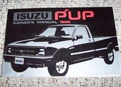 1986 Isuzu P'Up Owner's Manual