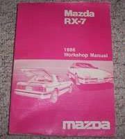 1986 Mazda RX-7 Workshop Service Manual