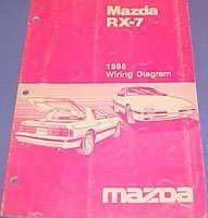 1986 Mazda RX-7 Wiring Diagram Manual