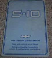 1986 Chevrolet S-10 Owner's Manual