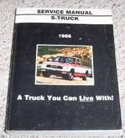 1986 GMC S Truck & Jimmy Service Manual
