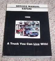 1986 GMC Safari Service Manual