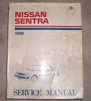 1986 Nissan Sentra Service Manual