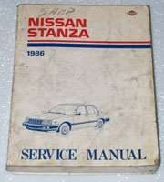1986 Nissan Stanza Service Manual