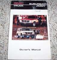 1986 GMC Suburban & Jimmy Owner's Manual