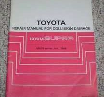 1989 Toyota Supra Collision Damage Repair Manual