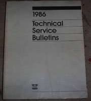 1986 Dodge Omni Technical Service Bulletin Manual