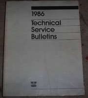 1986 Plymouth Turismo Technical Service Bulletins Manual