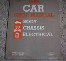 1986 Mercury Topaz & Lynx Body, Chassis & Electrical Service Manual