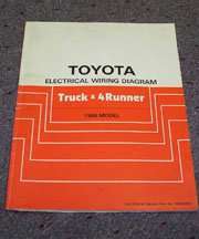 1986 Toyota Truck & 4Runner Electrical Wiring Diagram Manual | DIY