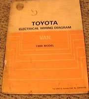 1986 Toyota Van Electrical Wiring Diagram Manual