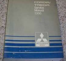 1986 Mitsubishi Cordia & Tredia Service Manual