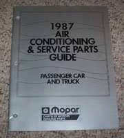 1987 Plymouth Gran Fury Air Conditioning & Service Parts Guide