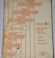 1987 Chevrolet Kodiak Medium Duty Truck Unit Repair Manual