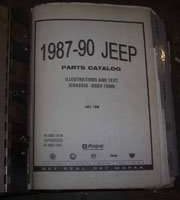 1987 Jeep Truck Mopar Parts Catalog Binder