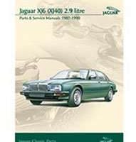 1987 Jaguar XJ6 (XJ40) 2.9L Parts & Service Manual DVD