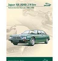 1988 Jaguar XJ6 (XJ40) 2.9L Parts & Service Manual DVD