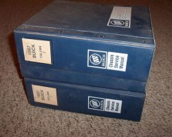 1987 Buick Estate Wagon Chassis Service Manual Binder Set Vol. 1-2