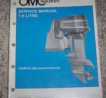 1987 OMC Sea Drive 1.6L Service Manual