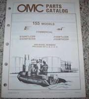 1987 Johnson Evinrude 155 Comm Models Parts Catalog