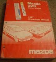 1987 Mazda 323 Station Wagon Workshop Service Manual