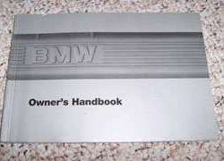 1987 BMW 528e, 535i, 535is & M5 Owner's Manual