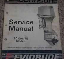 1987 Johnson Evinrude 70 HP Models Service Manual