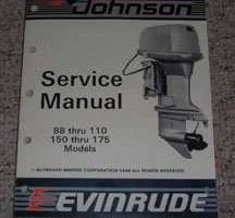 1987 Johnson Evinrude 110 HP Models Service Manual