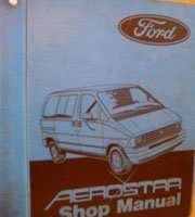 1987 Ford Aerostar Service Manual