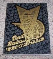 1987 Pontiac Bonneville Owner's Manual