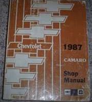 1987 Chevrolet Camaro Service Manual