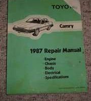 1987 Toyota Camry Service Repair Manual